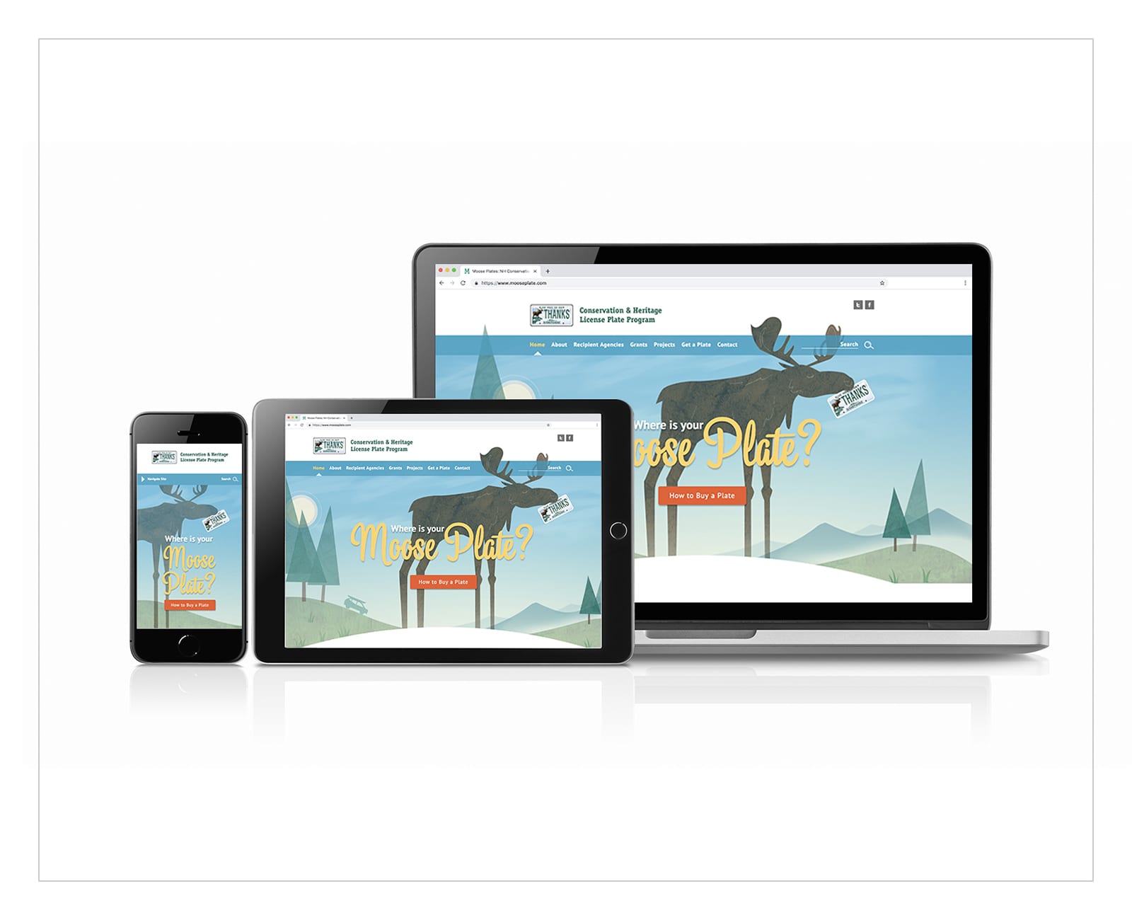 Moose Plates Responsive Website